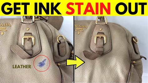 how to remove pen from gucci bag leater|removing pen in leather.